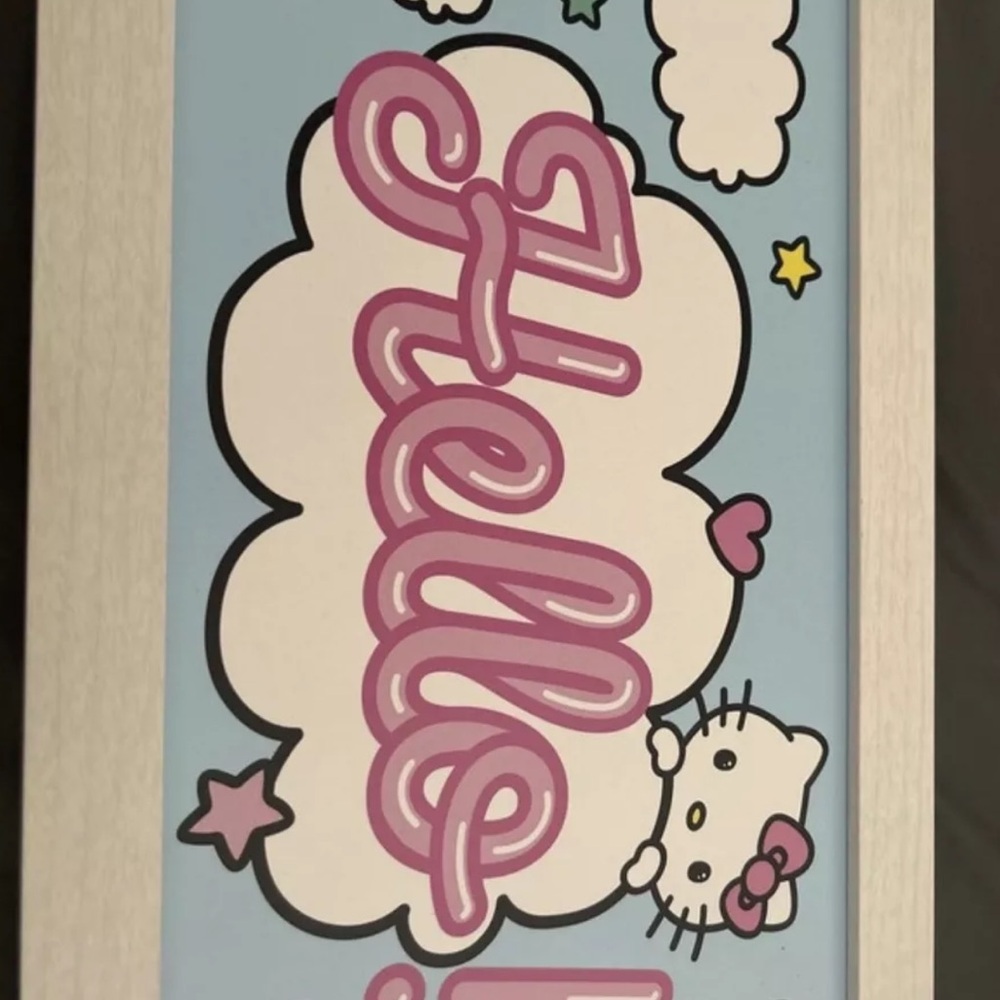 Hello kitty wall decor